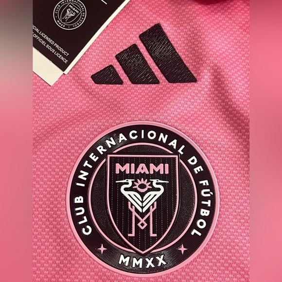 NEW Player Version Inter Miami Leo Messi #10 Jersey 24/25 Home Pink - Picture 3 of 6